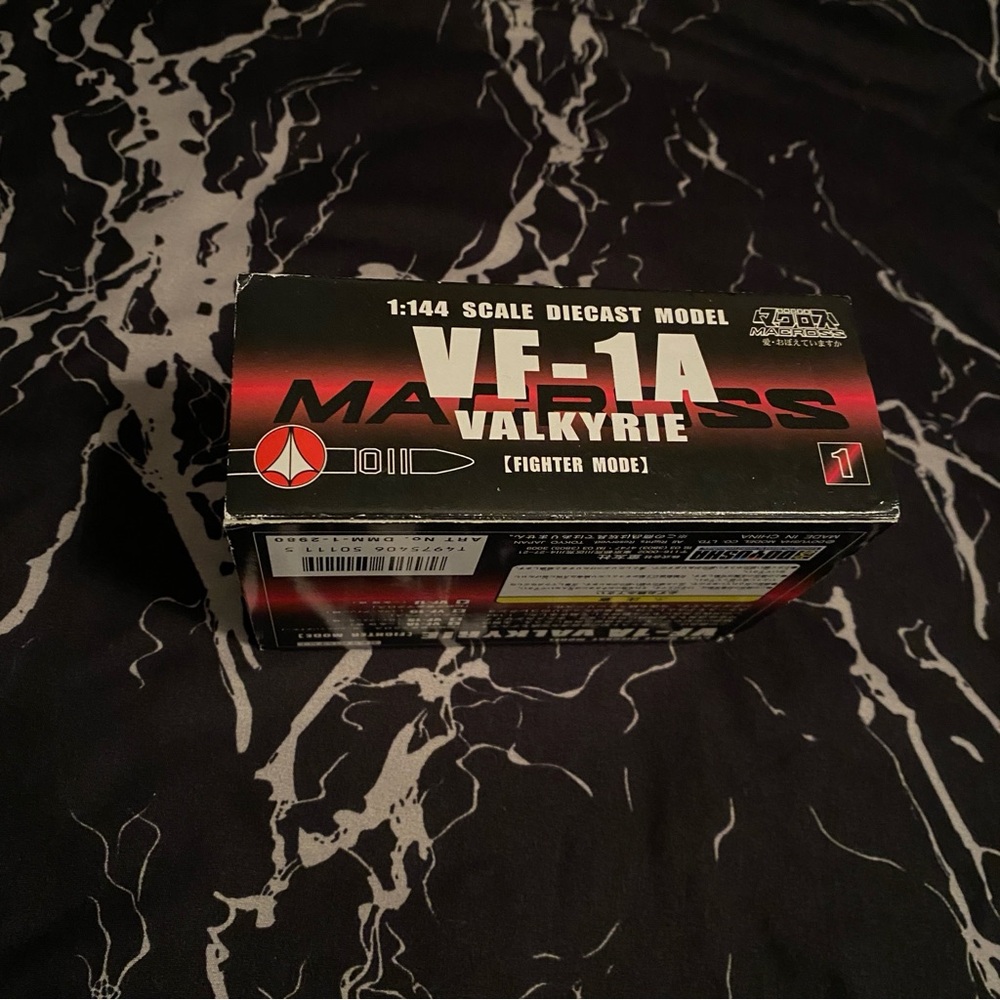 Macross 1:144 Diecast VF-1A Valkyrie Fighter Mode Model Doyusha Big West 1984 - Picture 7 of 7